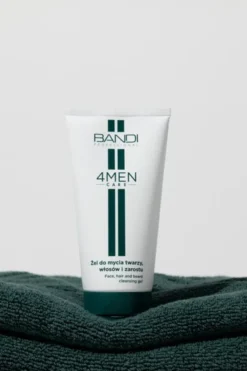 Bandi 4MEN Care, żel do mycia twarzy, włosów i zarostu, 150 ml