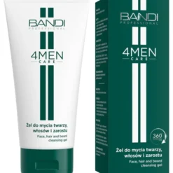 Bandi 4MEN Care, żel do mycia twarzy, włosów i zarostu, 150 ml