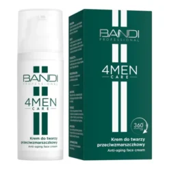 Bandi 4MEN Care, przeciwzmarszczkowy krem do twarzy, 50 ml