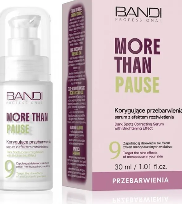 Bandi More Than Pause, korygujące serum na przebarwienia z efektem rozświetlenia, 30 ml