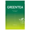 Barulab Green Tea, maska w płacie z zieloną herbatą, 23 g
