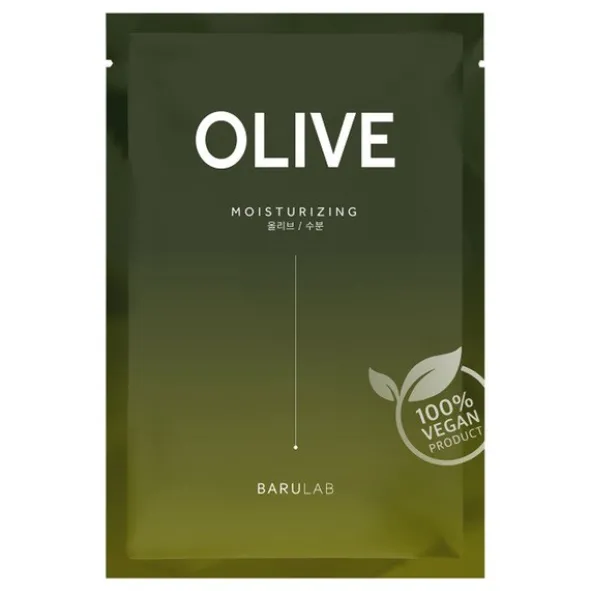 Barulab Olive, maska w płacie z oliwką, 23 g