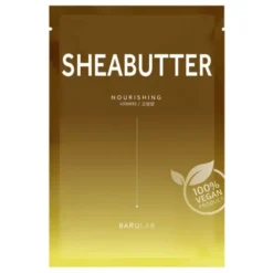 Barulab Shea Butter, maska w płacie z masłem shea, 23 g