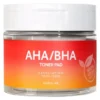 Barulab, The Clean Vegan, płatki tonizujące AHA/BHA, 160 g
