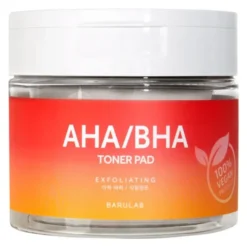Barulab, The Clean Vegan, płatki tonizujące AHA/BHA, 160 g
