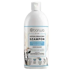 Barwa Hipoalergiczna, szampon hipoalergiczny, Kozie Mleko, 400 ml