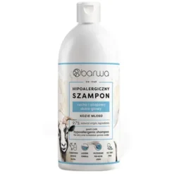 Barwa Hipoalergiczna, szampon hipoalergiczny, Kozie Mleko, 400 ml
