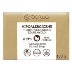 Barwa, hipoalergiczne tradycyjne polskie szare mydło, 100 g