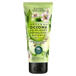 Barwa Naturalna, Odżywka octowa nabłyszczająca, do włosów naturalnych i matowych, 200 ml