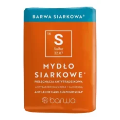 Barwa Siarkowa, mydło siarkowe antytrądzikowe, 100 g