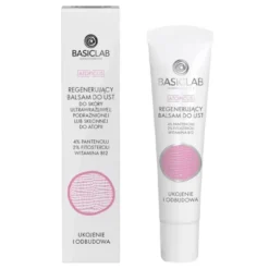 BasicLab Atopicus, balsam do ust dla skóry ultrawrażliwej, 15 ml