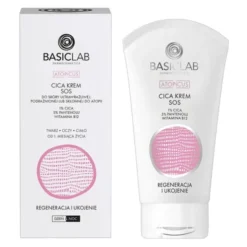 BasicLab Atopicus, krem SOS do skóry ultrawrażliwej, podrażnionej lub skłonnej do atopii, 75 ml