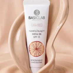 BasicLab Beauties, nawilżający krem,BB SPF15, Light, 33 ml