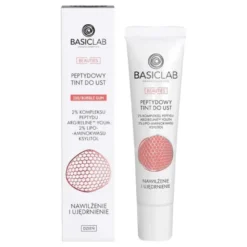 BasicLab Beauties, tint peptydowy do ust, Bubble Gum, 15 ml