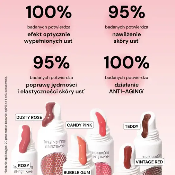 BasicLab Beauties, tint peptydowy do ust, Teddy, 15 ml