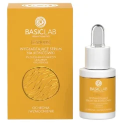 BasicLab Capillus, wygładzające serum na końcówki Ochrona i Wzmocnienie, 15 ml