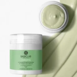 BasicLab Complementis, normalizująca maska do twarzy, szyi i dekoltu, 50 ml