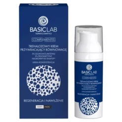 BasicLab Complementis, Trehalozowy krem przywracający równowagę, Regeneracja i Nawilżenie, 50 ml