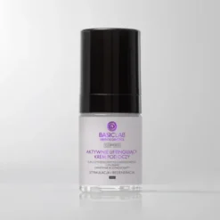 BasicLab Copperis, aktywnie wygładzający krem pod oczy na noc Stymulacja i Regeneracja, 18 ml