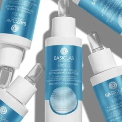 BasicLab Esteticus Dermocosmetics, nawilżające serum poprawiające napięcie, 15 ml