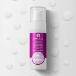 BasicLab Esteticus, serum peptydowe do twarzy na noc Napięcie i Ujędrnienie, 30 ml