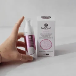 BasicLab Esteticus, serum, regenerujące z ceramidami 1% i kompleksem peptydów 5%, sprężystość i odbudowa, 50 ml