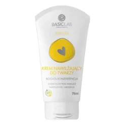 BasicLab Famillias, krem nawilżający do twarzy, bogata konsystencja, 75ml