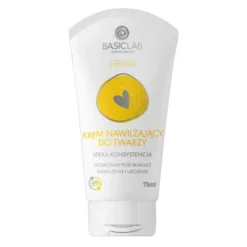 BasicLab Famillias, krem nawilżający do twarzy, lekka konsystencja, 75ml
