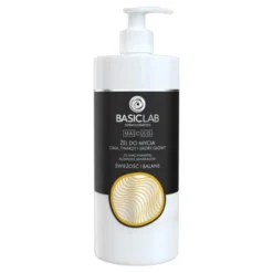 BasicLab Masculis, żel do mycia ciała, twarzy i skóry głowy Świeżość i Balans, 500 ml