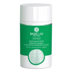 BasicLab Micellis, Enzymatyczny peeling myjący do skóry tłustej, trądzikowej i wrażliwej ,35 g