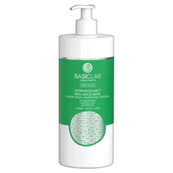 BasicLab Micellis, Płyn micelarny do skóry tłustej, trądzikowej i wrażliwej, 500 ml