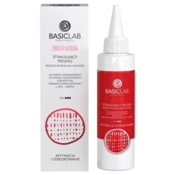 BasicLab Trichologis, stymulujący peeling przeciw wypadaniu włosów, 150 ml