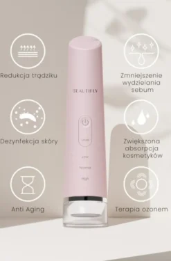 Beautifly, B-Plasma Blush, masażer do twarzy antytrądzikowy Anti Aging, 1 szt.