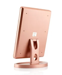 Beautifly Glamour Vue Mirror, podświetlane lusterko do makijażu z regulacją światła LED, 1 szt.