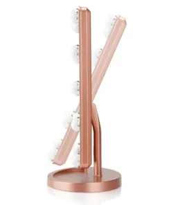 Beautifly Glamour Vue Mirror, podświetlane lusterko do makijażu z regulacją światła LED, 1 szt.