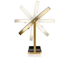Beautifly Round LED Vanity Mirris, podświetlane lusterko do makijażu z regulacją światła LED, 1 szt.