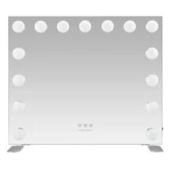 Beautifly Visage LED Vanity Mirror, podświetlane lusterko do makijażu, lustro z regulacją światła LED, 1 szt.