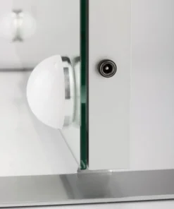 Beautifly Visage LED Vanity Mirror, podświetlane lusterko do makijażu, lustro z regulacją światła LED, 1 szt.
