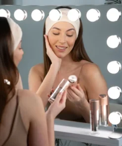 Beautifly Visage LED Vanity Mirror, podświetlane lusterko do makijażu, lustro z regulacją światła LED, 1 szt.