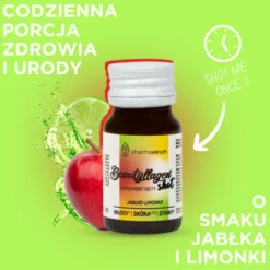 Beautyllagen Shot, płyn, smak jabłko-limonka, 30 ml x 15 szt.