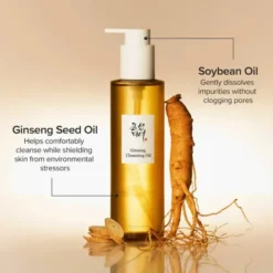 Beauty of Joseon Ginseng Cleansing Oil, olejek oczyszczający, 210 ml