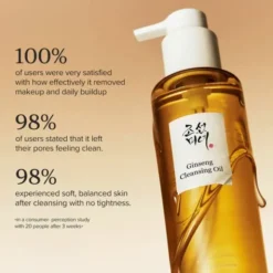 Beauty of Joseon Ginseng Cleansing Oil, olejek oczyszczający, 210 ml
