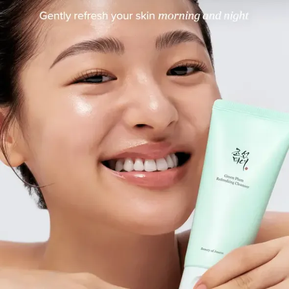 Beauty of Joseon Green Plum Refreshing Cleanser, żel oczyszczający do twarzy, 100 ml