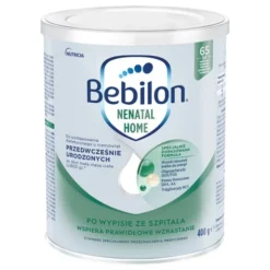 Bebilon Nenatal Home, do postępowania dietetycznego u niemowląt przedwcześnie urodzonych, proszek, 400 g