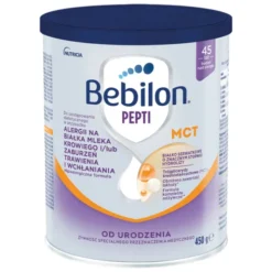 Bebilon Pepti MCT, żywność specjalnego przeznaczenia medycznego dla niemowląt od urodzenia, proszek, 450 g