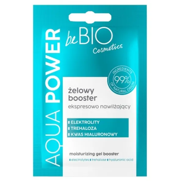 BeBio Aqua Power, żelowy booster nawilżający, 10 ml