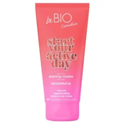 BeBio Start Your Active Day, peeling-maska do ciała regeneracja, 200 ml