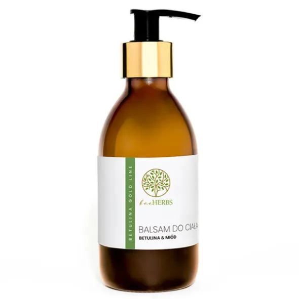 BeeHerbs, balsam do ciała, betulina & miód, 250 ml