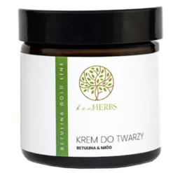 BeeHerbs, krem,do twarzy, betulina & miód, 60 ml