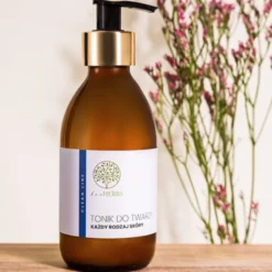 BeeHerbs, tonik do twarzy, każdy rodzaj skóry, 250 ml